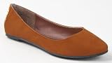 Bamboo JUMP-32 Basic Slip On Studded Detail Classic Flat Dress Shoe