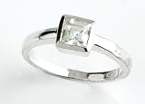 Image of Ladies Square Stone Ring