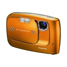 Fujifilm Finepix Z30fd Digital Camera - Orange (10MP, 3x Optical Zoom) 2.7
