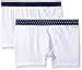 Dockers Men's 2-Pack Cotton Stretch Anchor Printed Waistband Boxer Brief