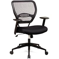 Black Mesh Back Swivel Chair