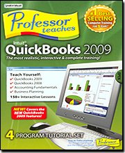 Professor Teaches Quickbooks 2009