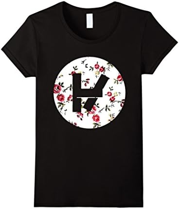 Women's Twenty_One Floral TShirt 2016 Medium Black