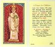 Prayer for Children - St. Nicholas Holy Card (800-399)
