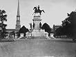 George Washington Statue, Richmond, Virginia, 1865 Photograph - Beautiful 16x20-inch Photographic Print from the Library of Congress Collection