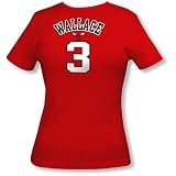 5Th & Ocean Chicago Bulls Ben Wallace Womens Player T-Shirt Large