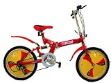 Bestco Folding Bike,20 Wheels,5 Speeds - RED