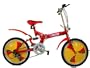 Bestco Folding Bike,20" Wheels,5 Speeds - RED