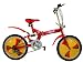 Sporting Goods : Bestco Folding Bike,20" Wheels,5 Speeds - RED