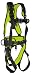 Guardian Fall Protection 11027 S-L Cyclone Construction Harness with Pass-Thru Chest Buckle, Leg Tongue Buckles and Waist Tongue Buckle