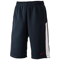 NIKE(ナイキ) ハーフ パンツ ニット ショート トレーニング メンズ Dオブシディアン/ホワイト 458311-451 Lサイズ