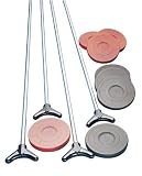 Champion Sports Outdoor Shuffleboard Cue and Puck Set