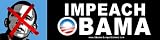 Anti Obama Bumper Sticker - Impeach Obama