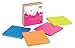 Post-it Super Sticky Notes, Colors of the World Collection, 4 in x 4 in, Rio de Janeiro (675-4SSRD)