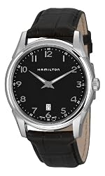 Hamilton Men's H38511733 Jazzmaster Thinline Black Dial Watch by Hamilton