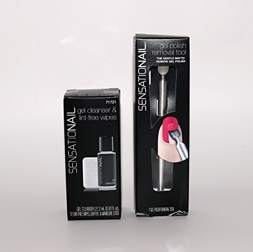 Sensationail Gel Cleanser and Tool Bundle