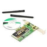 EDUP EP-9601 PCI 300M 802.11n 11N 2.4 GHz Wireless LAN Adapter External Antenna