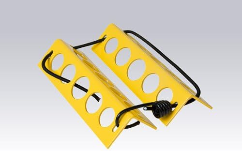 DeGroff Aviation Aluminum Chocks - Yellow