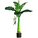 Real Looking 3' Banana Silk Tree Green Colors - Silk Tree