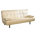 Microfiber Straight Leg Futon