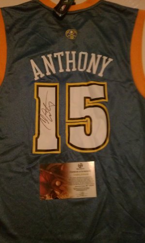 Carmelo Anthony Signed Denver Nuggets Jersey