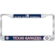 Texas Rangers MLB Chrome License Plate Frame by Wincraft