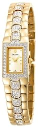 Bulova Women's 98T89 Crystal Watch