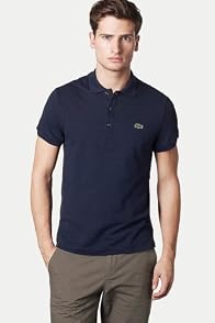 Short Sleeve Slim Fit Pique Polo
