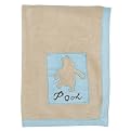 Classic Pooh Applique Fleece Blanket- Brown
