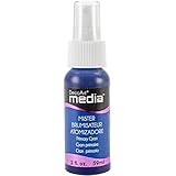 Deco Art Media Acrylic Mister, 2-Ounce, Primary Cyan