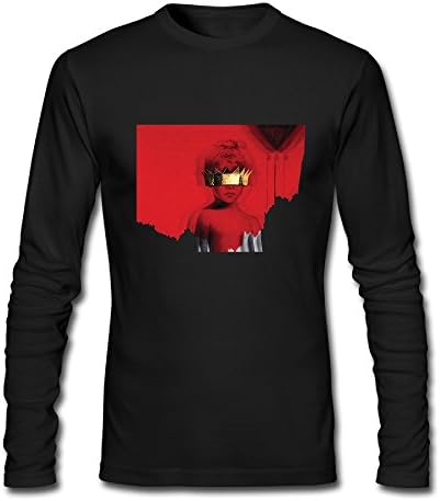 Long Sleeve Men Rihanna Anti T Shirt T Shirt 100 Cotton Design 100% Cotton