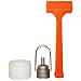 BioSpec 59013N 316 Stainless Steel BioPulverizer with Hammer, 0.1-1g Capacity