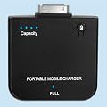 YAYAGO Externer Akku / Lader 1900 mAh in Schwarz f�r Ihr Apple iPhone 4 4S inkl. dem Original YAYAGO Clean-Pad