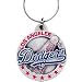 Los Angeles Dodgers Pewter Keychain