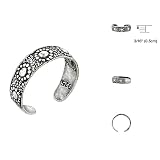 Sterling Silver Suns Toe Ring