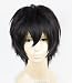 Death Note Male Black Short Curly Brand New Heat Resistance Cosplay Wig Anime Show & Party & Perform