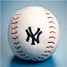 New York Yankees Pink Children/Baby Team Ball MLB Baseball