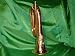 11 inch solid brass bugle
