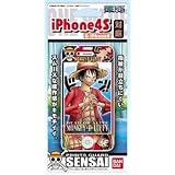 プリントガードSENSAI iPhone4S ワンピース新世界編01 ルフィ4S