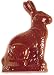 Chocolate Mold: Sitting Rabbit 2pc. mold. Makes 1 complete rabbit. 9 x 5