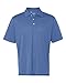 adidas Men's Climalite Textured Solid Polo (Gulf) (2X-Large)