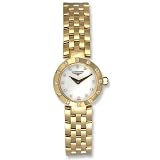 Longines Dolce Vita Mini 18k Gold and Diamond Ladies Watch L5.174.7.89.6 by Longines