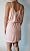 Sydney Dress in Cream and Coral