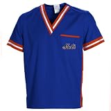 MLB New York Mets Royal Blue Scrub Top (XX-Large)