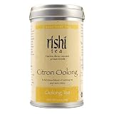 Rishi Tea Organic Citron Oolong Loose Tea, 2.6-Ounce Tin (Pack of 3)