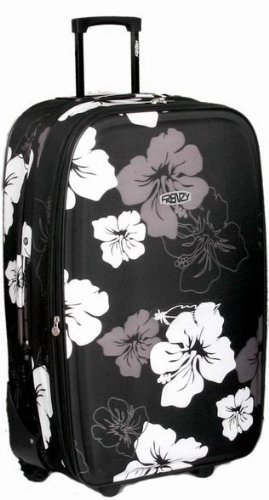 Borderline Cherry Cabin Approved Soft Wheeled Bag (Black Cherry)