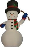 Inflatable Musical Snowman
