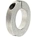 Climax Metal One-Piece Clamping Shaft Collar, Recessed Screw Head, Aluminum