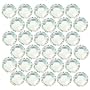 Swarovski Hotfix Flatback RHINESTONE #2028 Xilion Rose ss20 Crystal Moonlight (50)