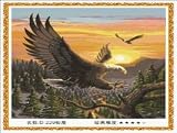 Paint By Number Kit 20''x16''-Eagle